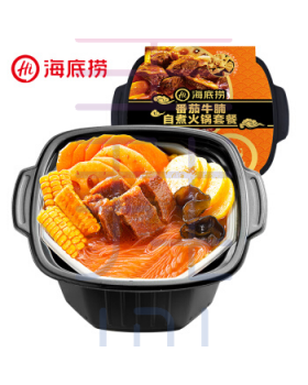 海底捞番茄牛腩自煮火锅套餐 Haidilao Self-Heating Beef Hotpot (Tomato)