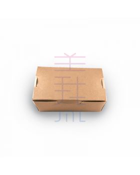 Medium Paper Lunch Box (Kraft) (50pcs)